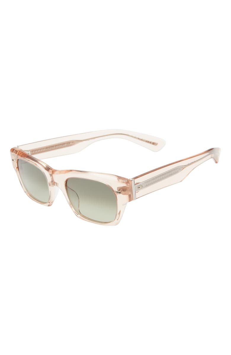 Oliver Peoples Mega 53mm Square Sunglasses, Alternate, color, 