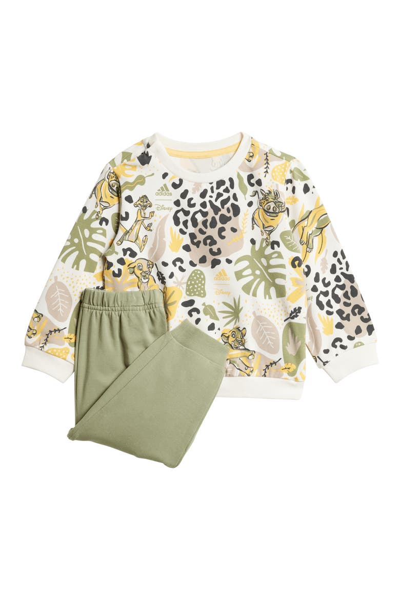 x Disney Lion King Graphic Crewneck Sweatshirt & Joggers Set, Main, color, MULTICOLOR/ SEMI SPARK