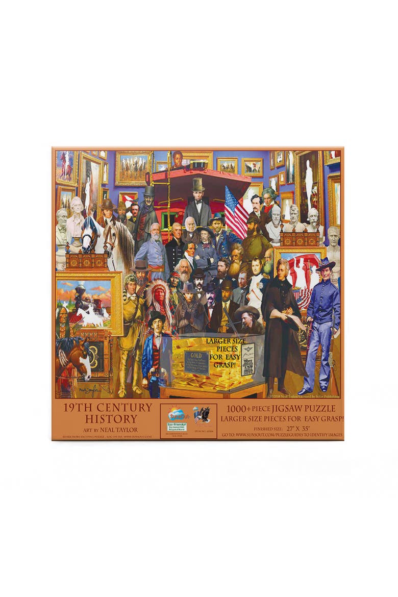 19th Century History 1000 piece Jigsaw Puzzle for Adults Large Pieces, Alternate, color, Multicolor
