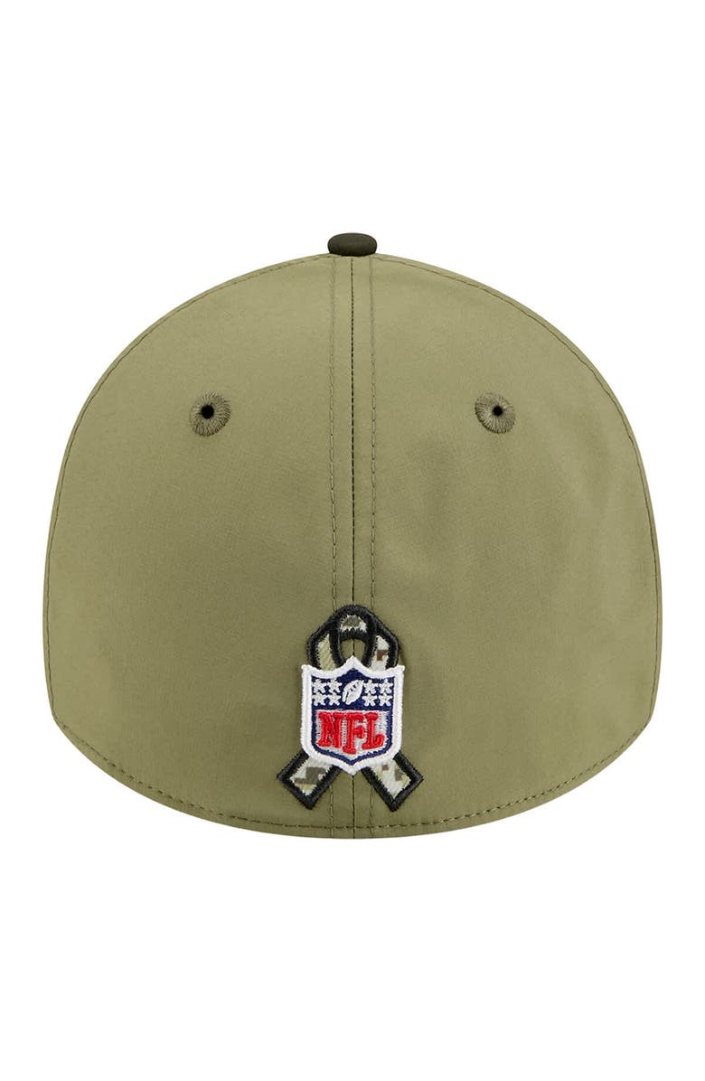 New Era Men's New Era  Green Minnesota Vikings 2025 Salute to Service 39THIRTY Flex Hat, Alternate, color, 