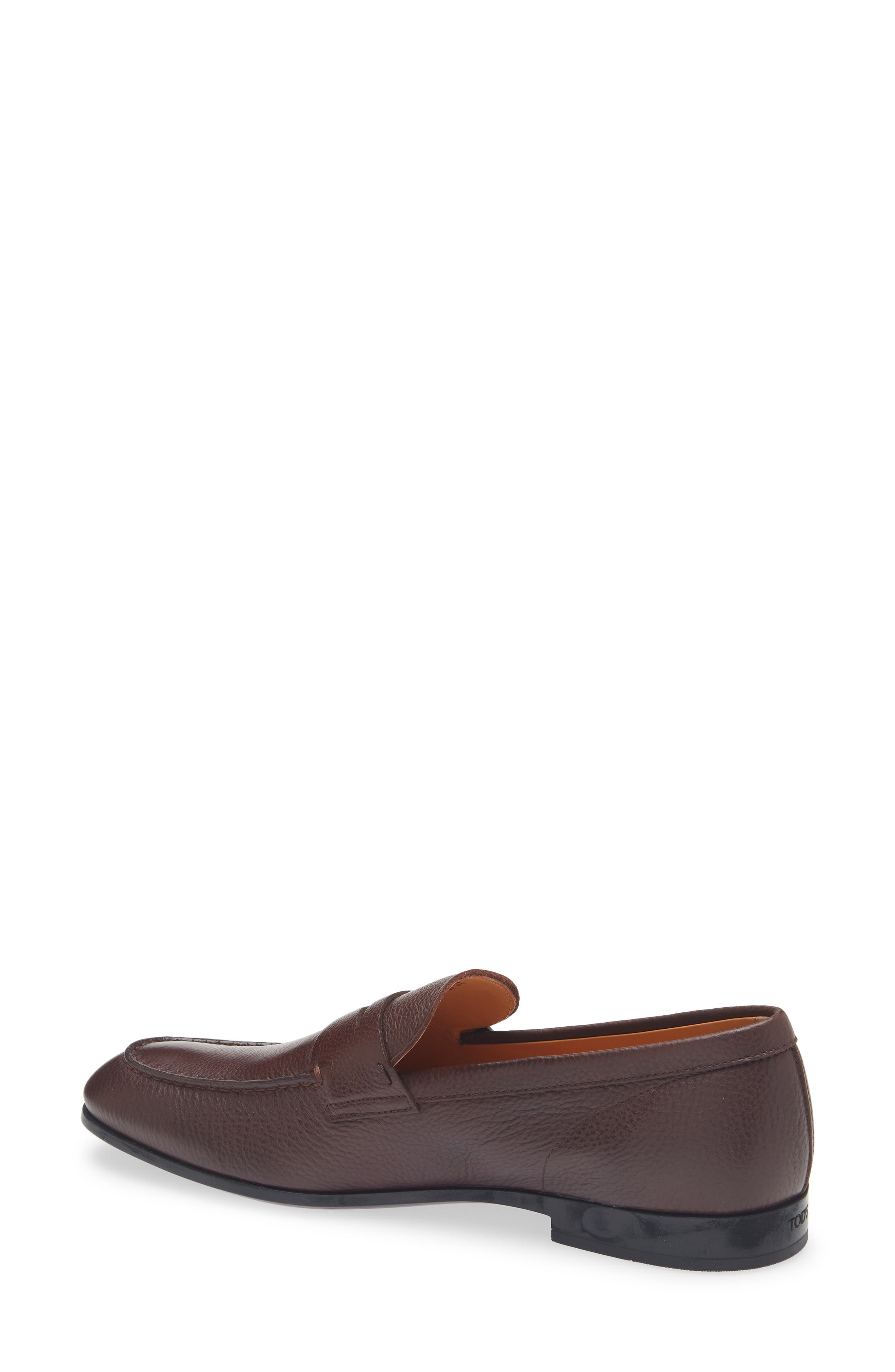 Tod's Penny Loafer, Alternate, color, Castagna