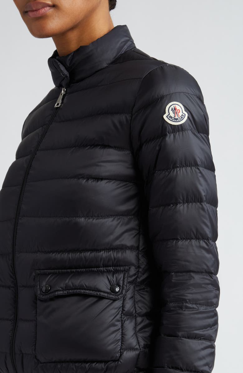 Moncler Lans Down Jacket, Alternate, color, Black