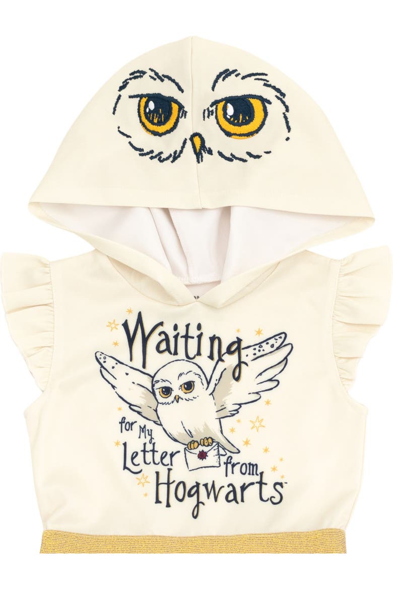 Hedwig Hooded Tutu Dress, Alternate, color, Burgundy Cream Hedwig
