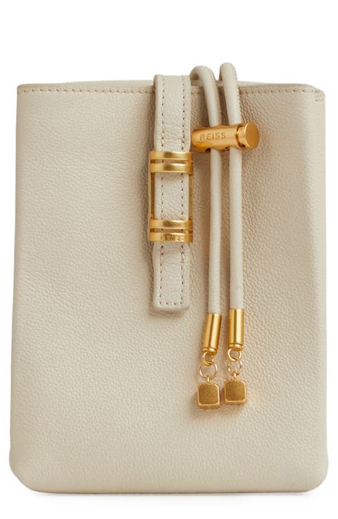 Vienna Leather Crossbody Phone Bag