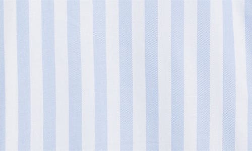 BEACHLUNCHLOUNGE BEACHLUNCHLOUNGE KENZIE STRIPE SHORT SLEEVE BUTTON-UP SHIRT