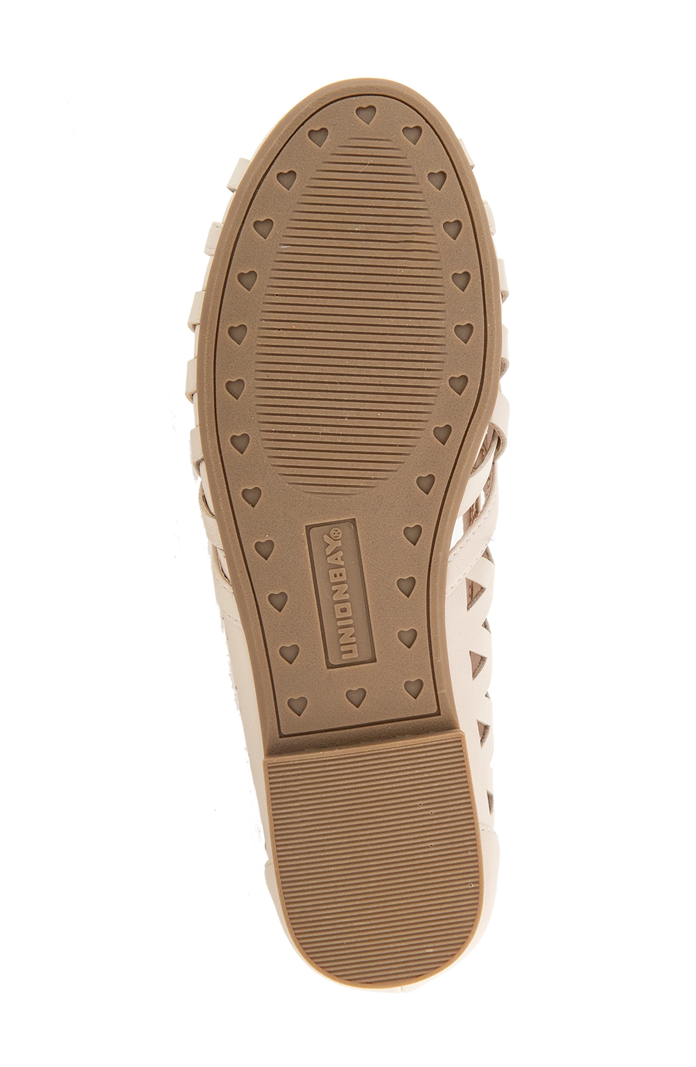 UNIONBAY Sonjia Peep Toe Sandal, Alternate, color, Beige