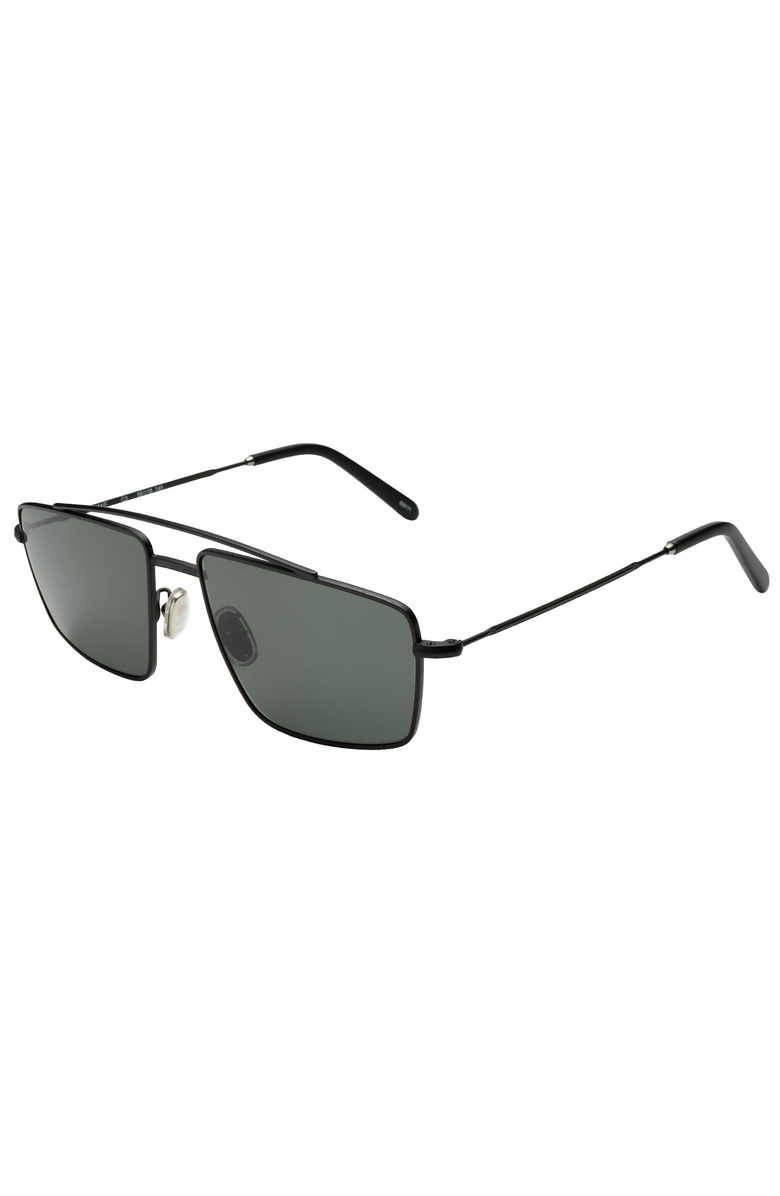 Illesteva Jane Sunglasses, Main, color, Matte Black / Olive