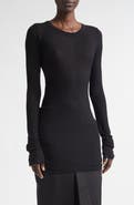 Rick Owens Rib Long Sleeve T-Shirt