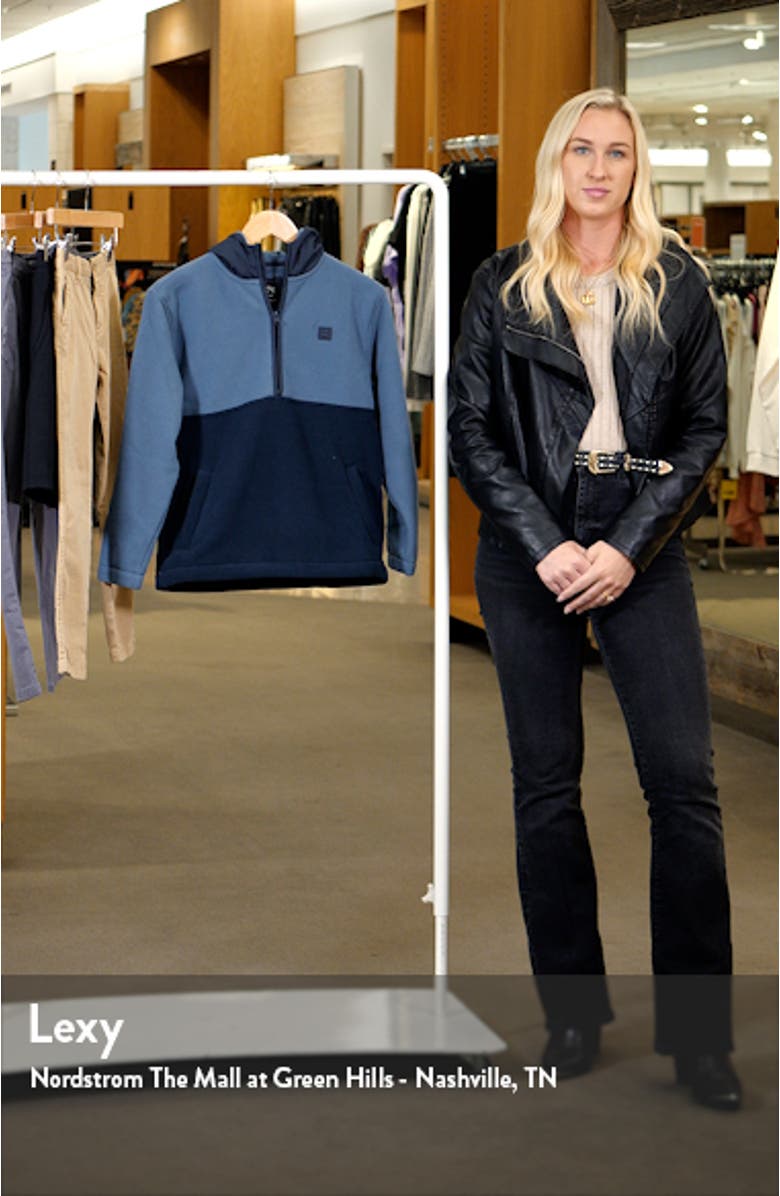 Kids' Boundary Sweater Fleece Half-Zip Hoodie, sales video thumbnail