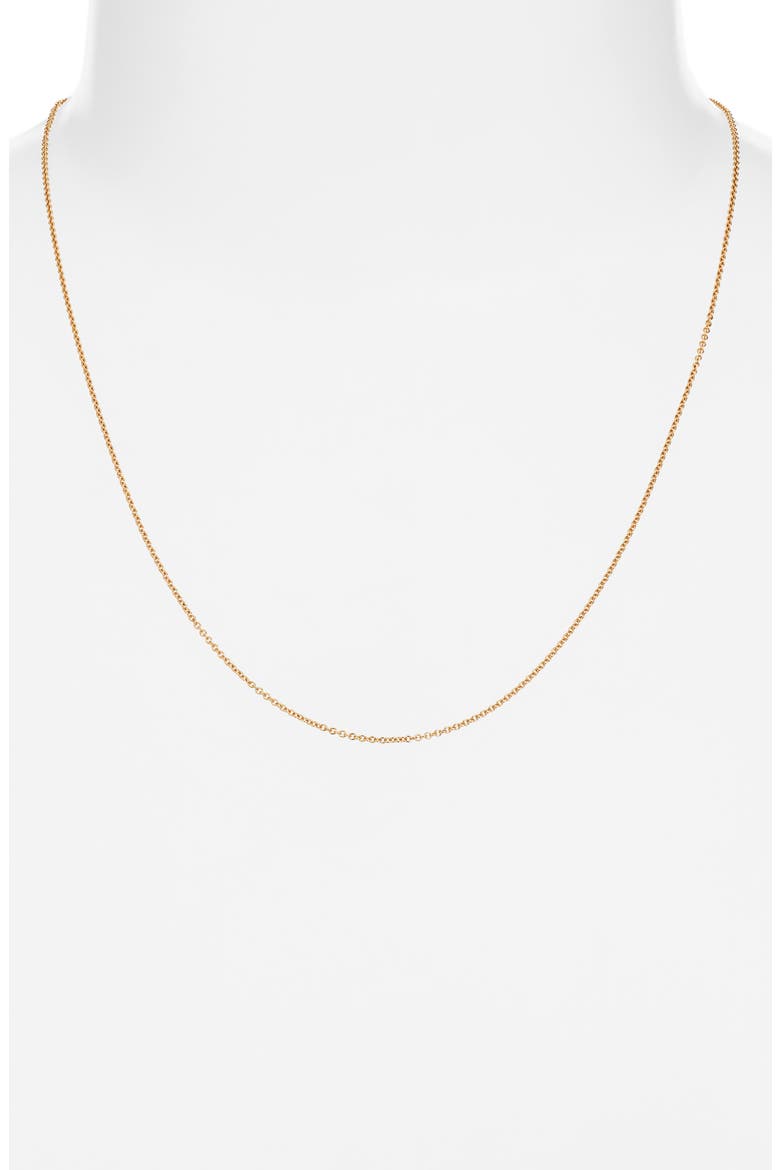 Adjustable Dainty Chain Necklace, Alternate, color, GOLD FILL
