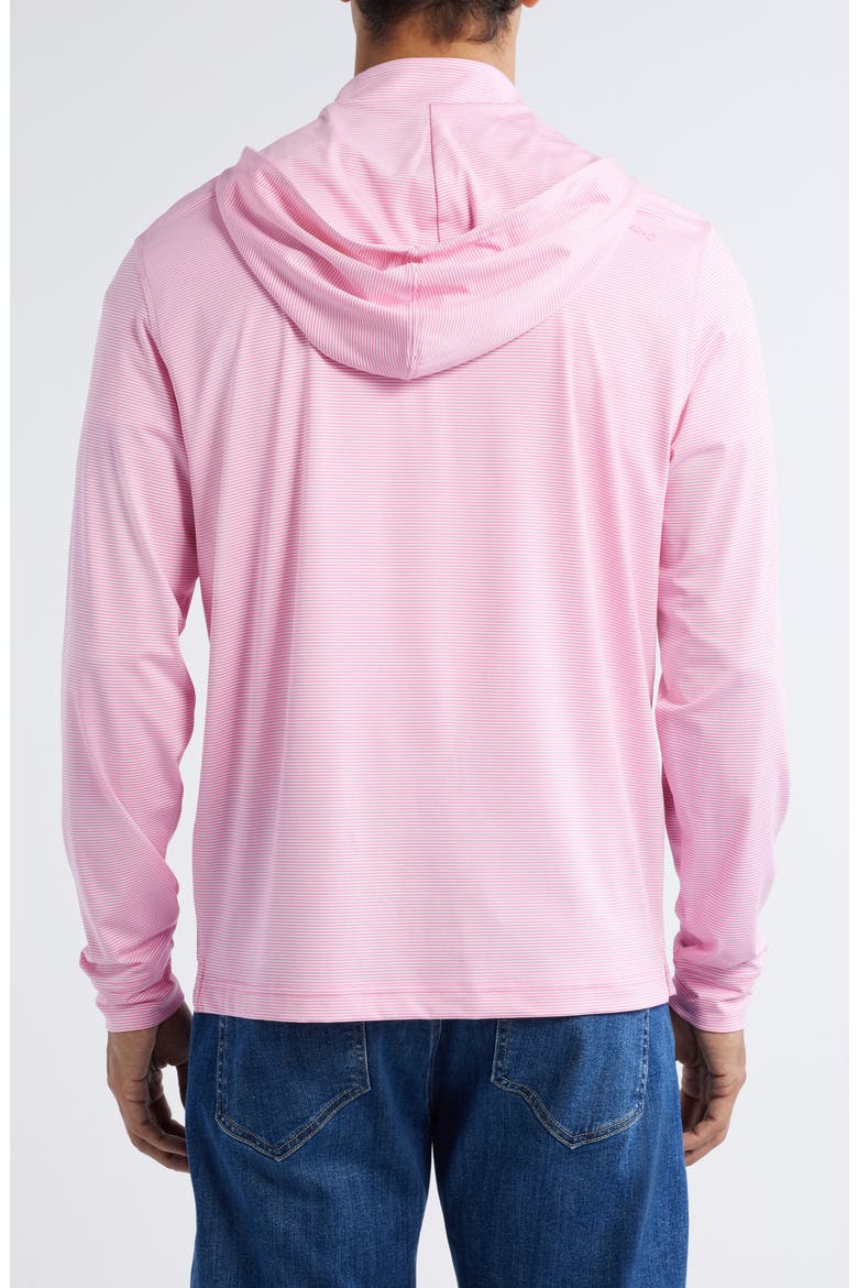Hybrid Performance Quarter Zip Hoodie, Alternate, color, CABO