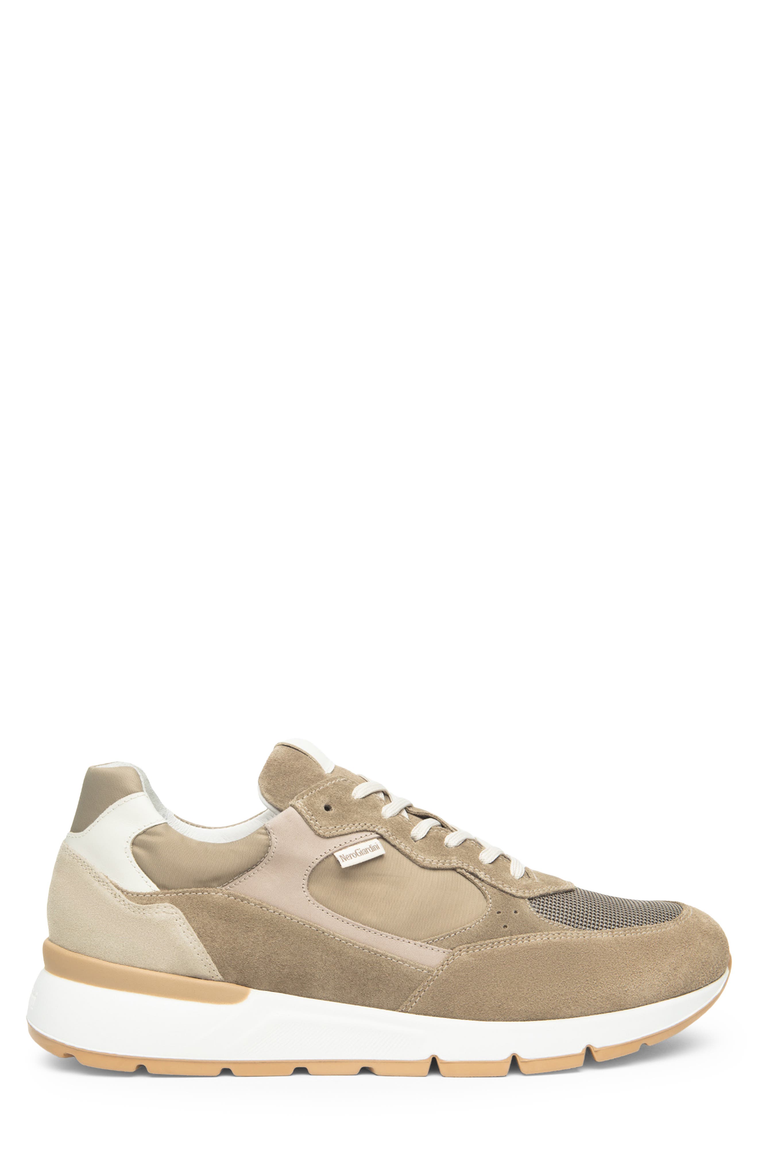 NeroGiardini Low Top Sneaker, Alternate, color, Taupe