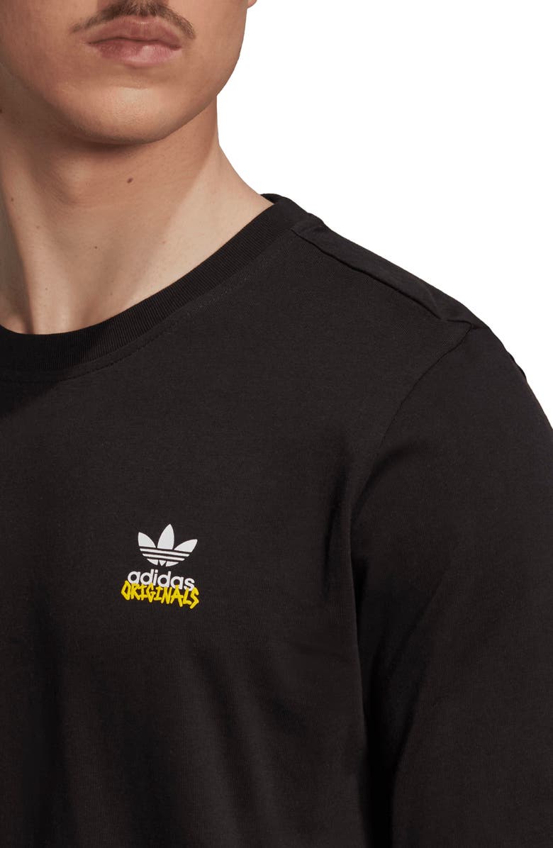 adidas Unite Long Sleeve Graphic Tee, Alternate, color, 