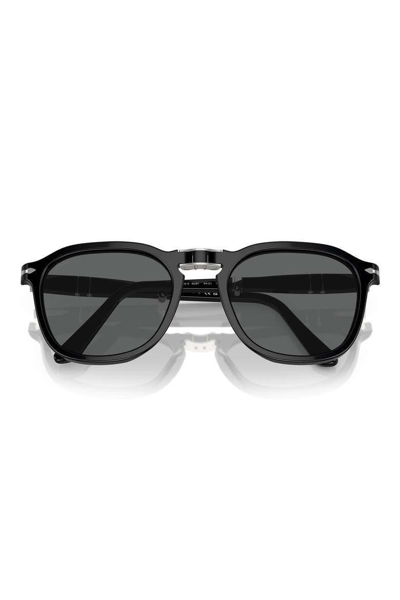 54mm Square Sunglasses, Main, color, BLACK/ GREY
