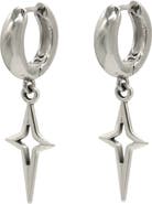Velvet Luna Sparkle Charm Huggie Earrings