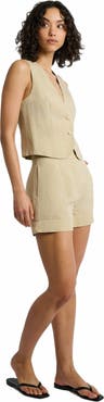 Onia Air Linen Trouser Short
