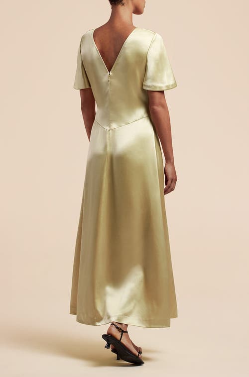 REBECCA TAYLOR REBECCA TAYLOR DOUBLE FACE CHARMEUSE DRESS