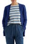 selected Knit Melange Bright Marine