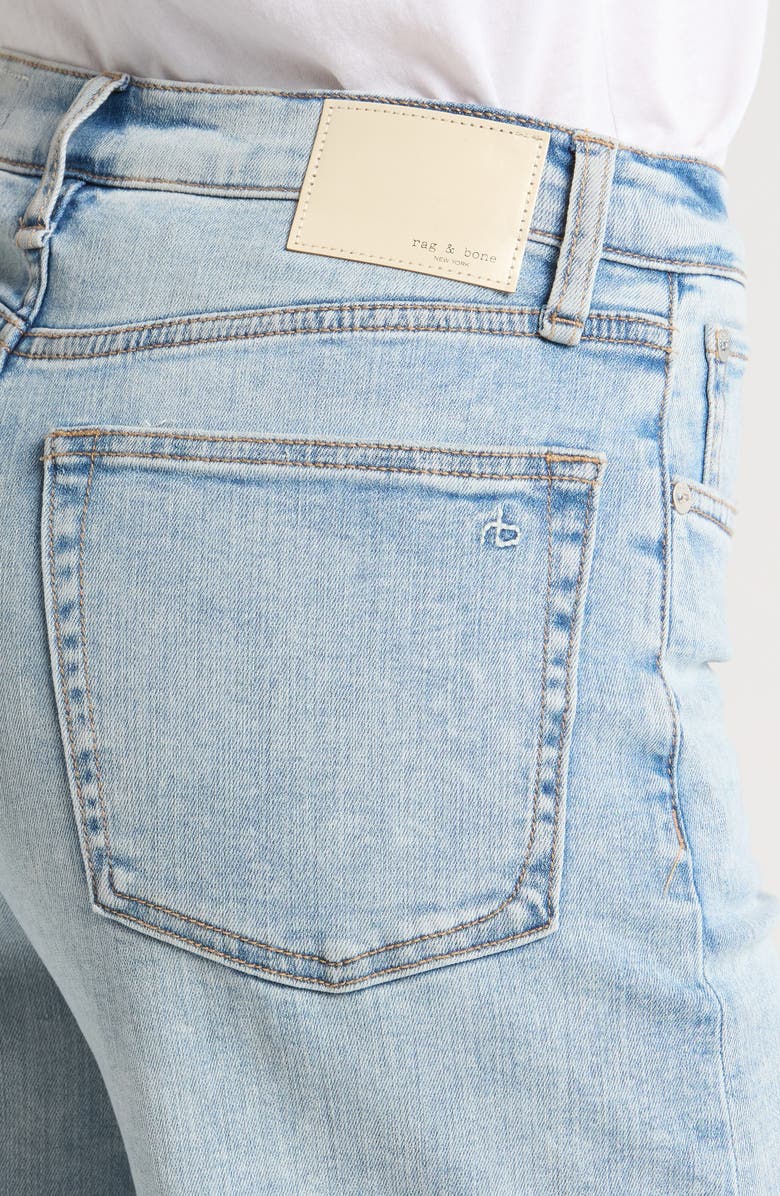 rag & bone Sofie High Waist Wide Leg Jeans, Alternate, color, Lou1