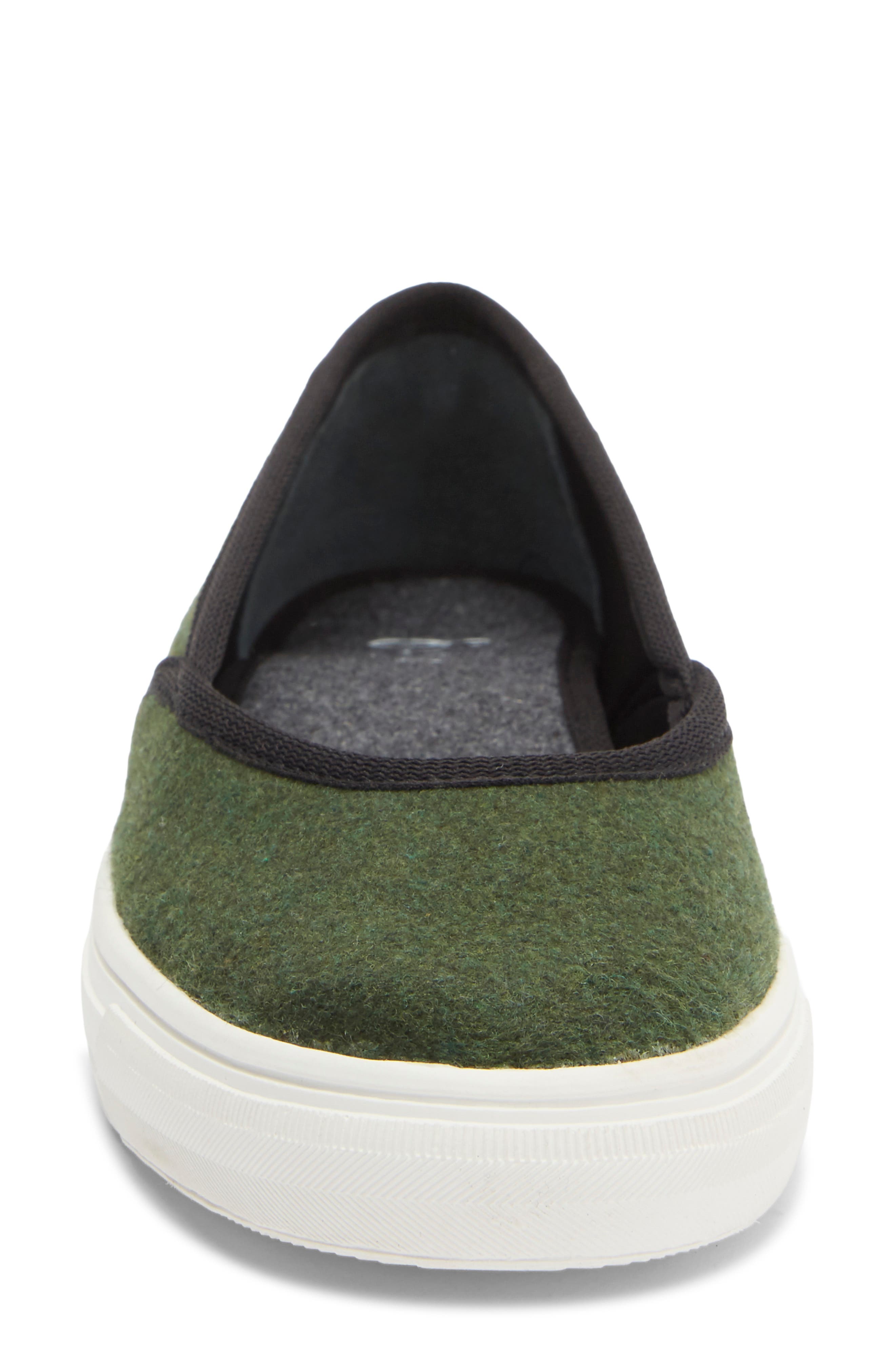 Crossover Sneaker Flat, Alternate, color, GREEN