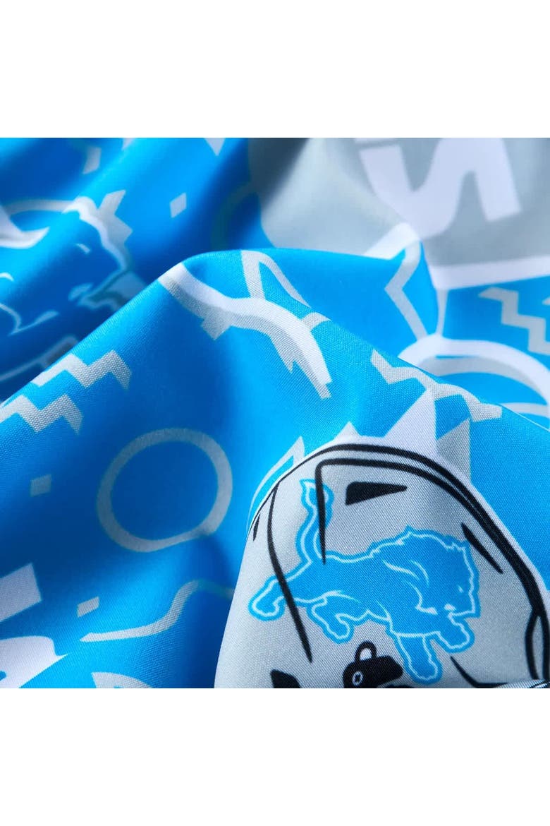Men's Chubbies Blue Detroit Lions Game Day Fit Classic Lined Swim Trunks, Alternate, color, Blue