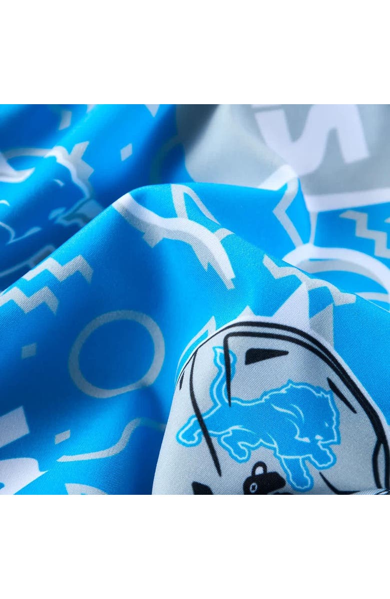 Chubbies Men's Chubbies Blue Detroit Lions Game Day Fit Classic Lined Swim Trunks, Alternate, color, Blue