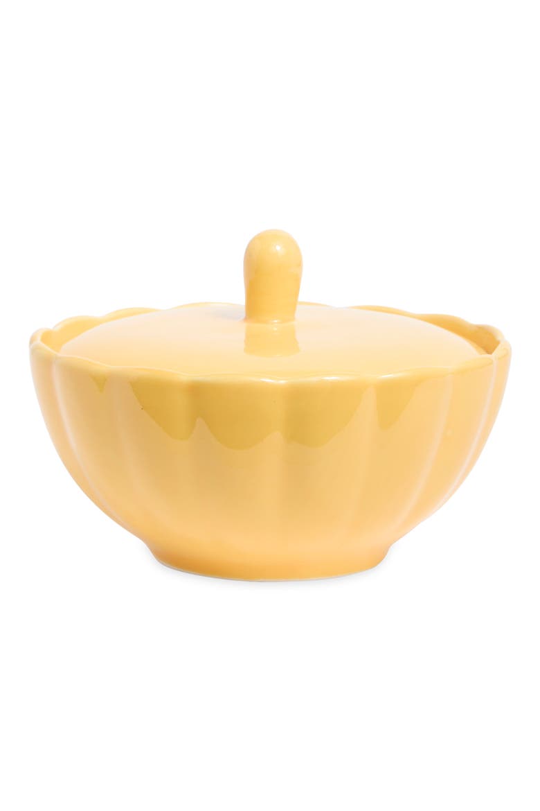 Dreamy Kind of Love Ceramic Candle, Main, color, ROSE BLUSH BUTTERCREAM