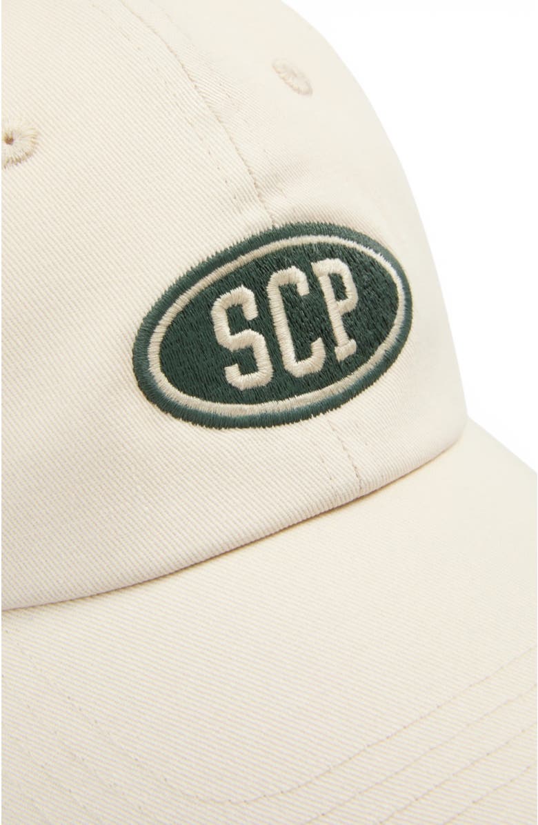 Scalpers Embroidered Patch Cap, Alternate, color, Offwhite