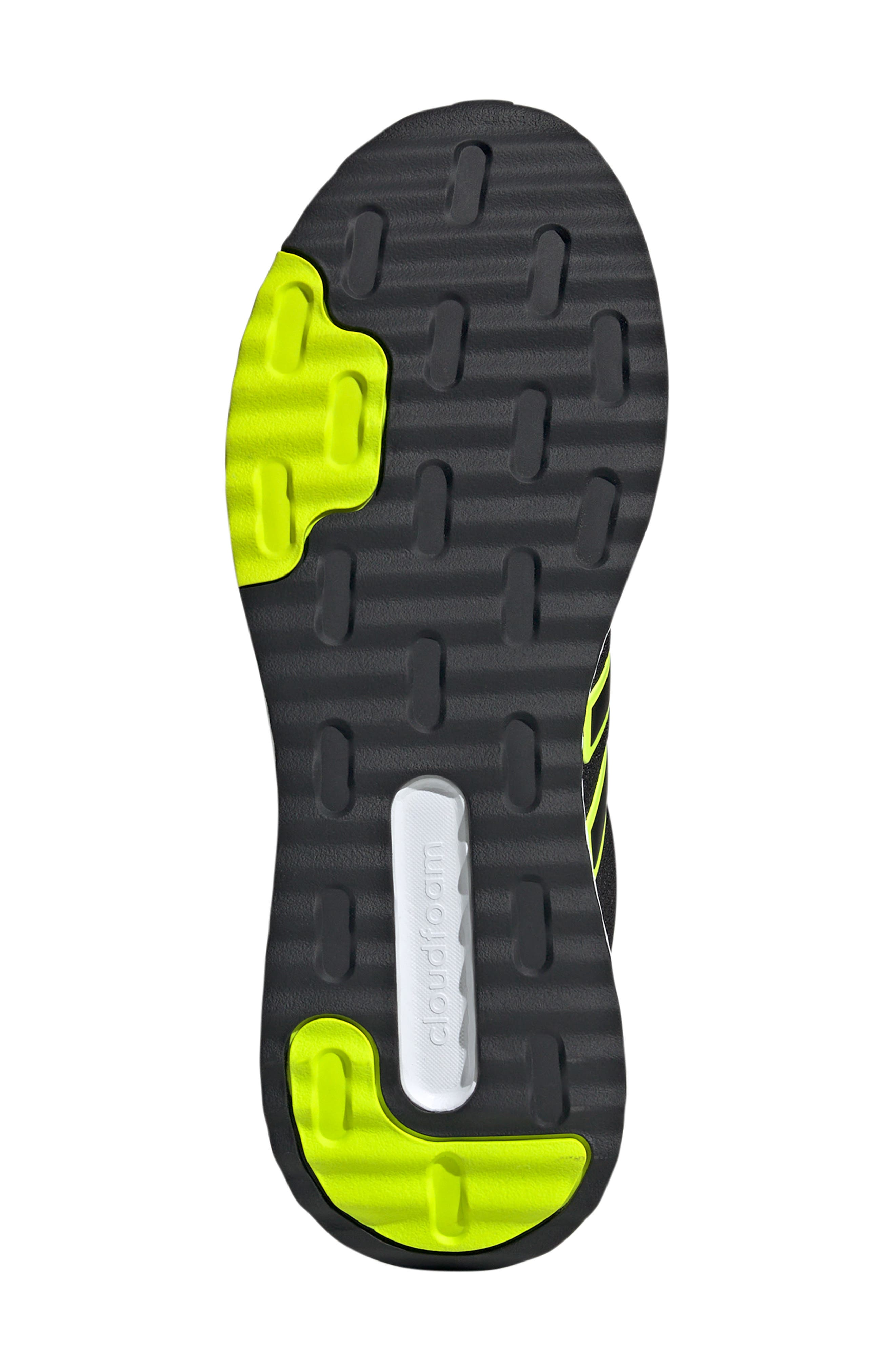 X_PLR Path Sneaker, Alternate, color, BLACK/ LUCID LEMON/ WHITE