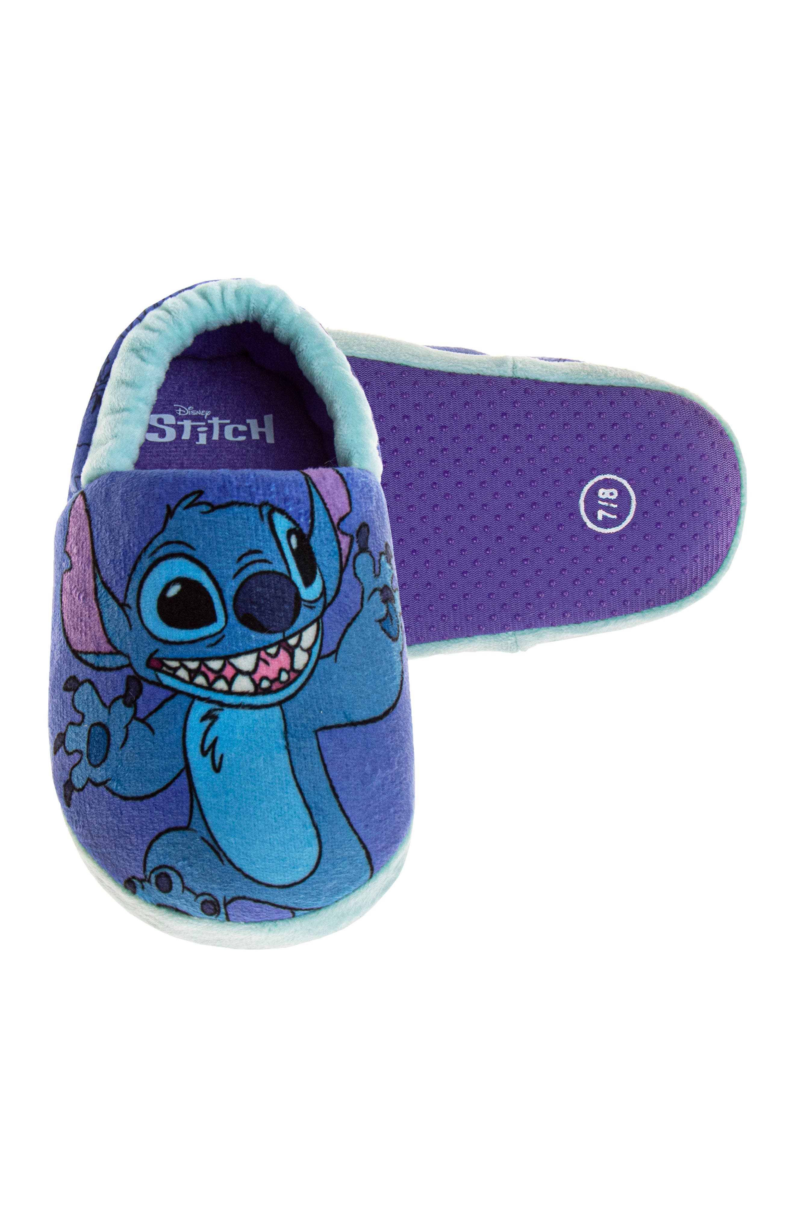 JOSMO Kids' Lilo & Stitch Graphic Slipper, Alternate, color, Purple / Light Blue