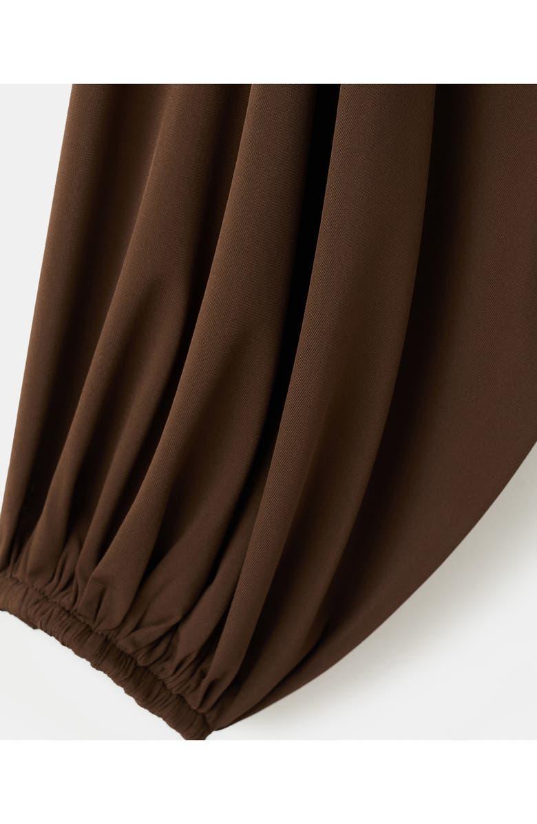 MANGO Gadea Knit Top, Alternate, color, Brown