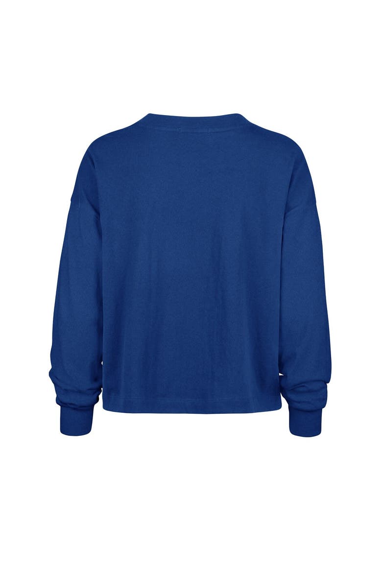 Women's '47  Royal Los Angeles Dodgers Team Collage Sydney Long Sleeve T-Shirt, Alternate, color, Royal