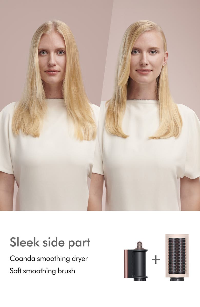 Dyson Limited-Edition Ceramic Pink & Rose Gold Airwrap<sup>™</sup> Multi-Styler Complete Long with Onyx & Rose Presentation Case, Alternate, color,