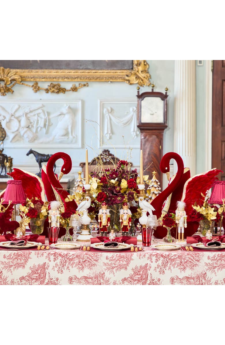 Mrs. Alice Small Parrot Candle Holder, Alternate, color, White