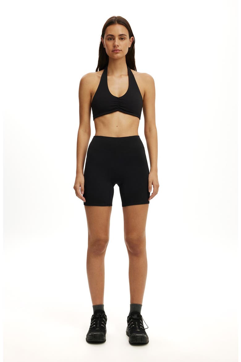 Women's Active Ultra Soft Contour Bike Short, Alternate, color, Black