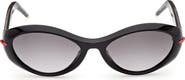 Christian Louboutin 55mm Oval Sunglasses