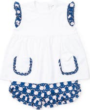 Lila and Hayes Gentry Girls' Short Set