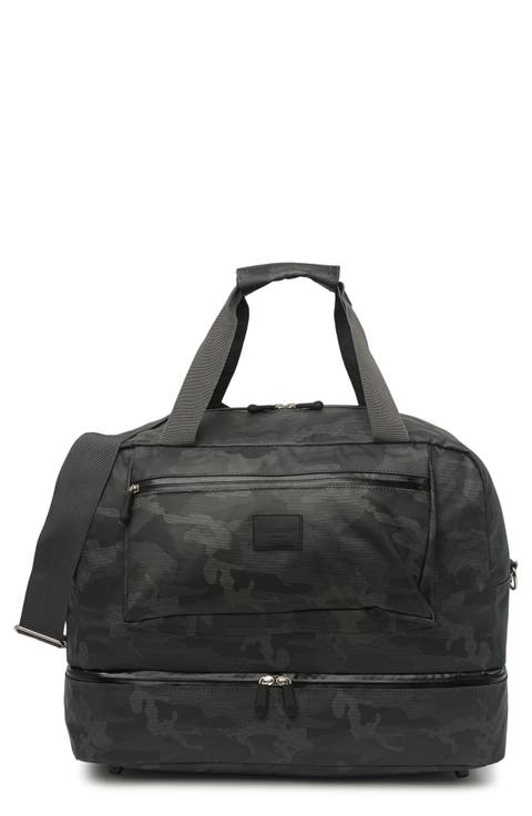 DUCHAMP Camo Print Duffle Bag