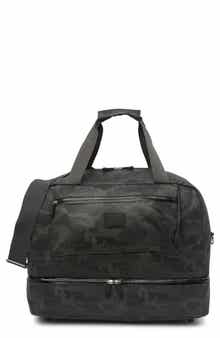 DUCHAMP Camo Print Duffle Bag