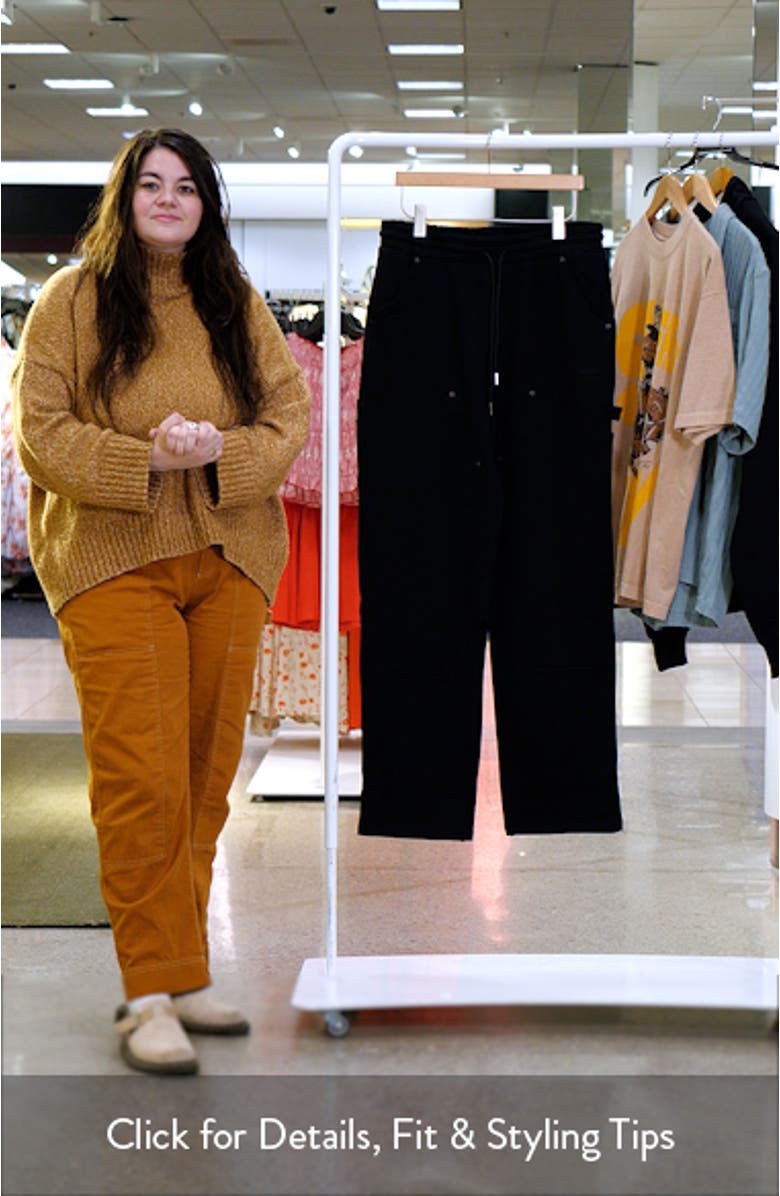 Jersey Utility Track Pants, sales video thumbnail