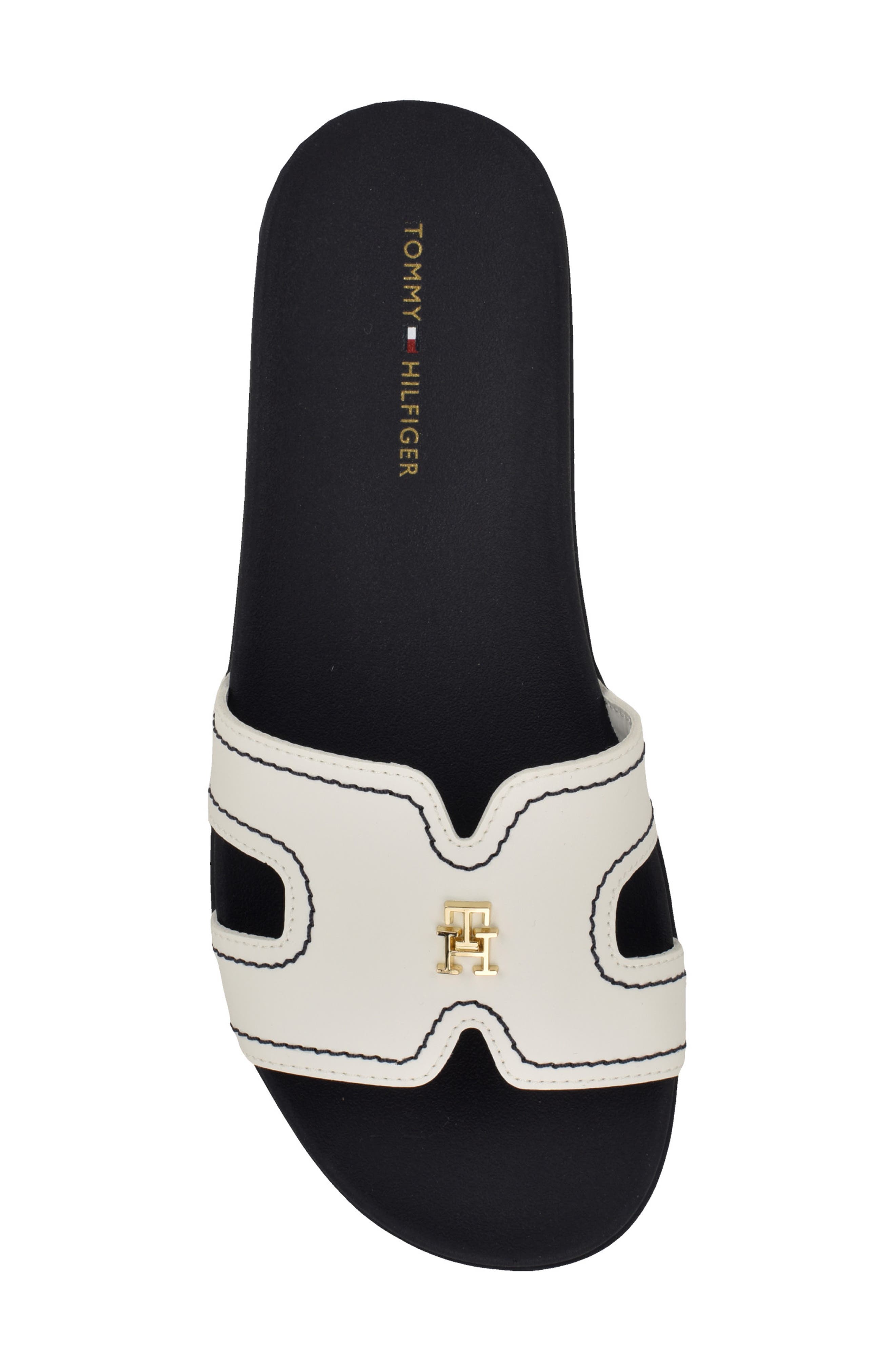 Bosting Slide Sandal, Alternate, color, WHITE 140