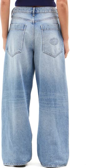 【U LAN】Bonnie Low Rise Wide Denim Pants U LAN】Bonnie Low Rise Wide Denim Pants