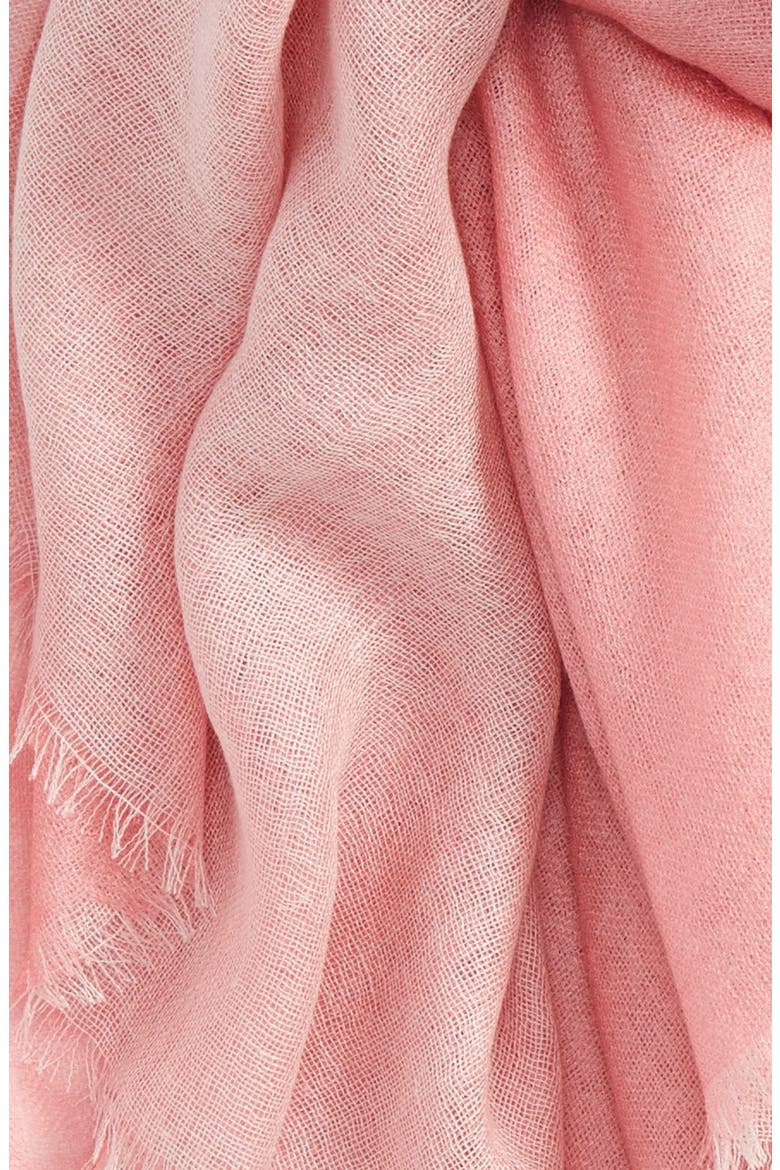 Cashmere & Silk Scarf, Alternate, color, PINK COMBO