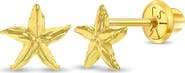 In Season Jewelry 14k Starfish Earrings