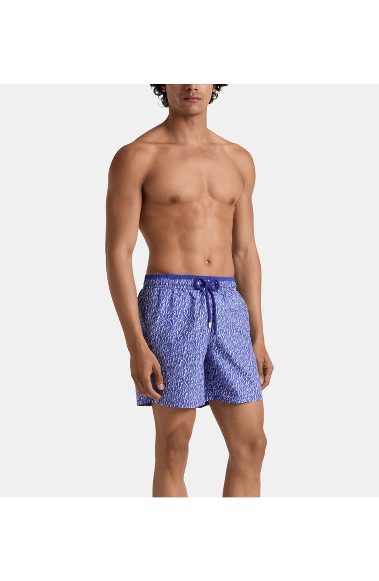 Vilebrequin Graphic Swim Trunks, Main, color, Royal Sky