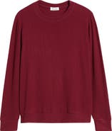 Loveappella Brushed Jersey Crewneck Top