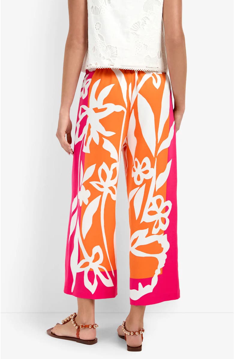 Trina Turk Estella Printed Pant, Alternate, color, Daylily