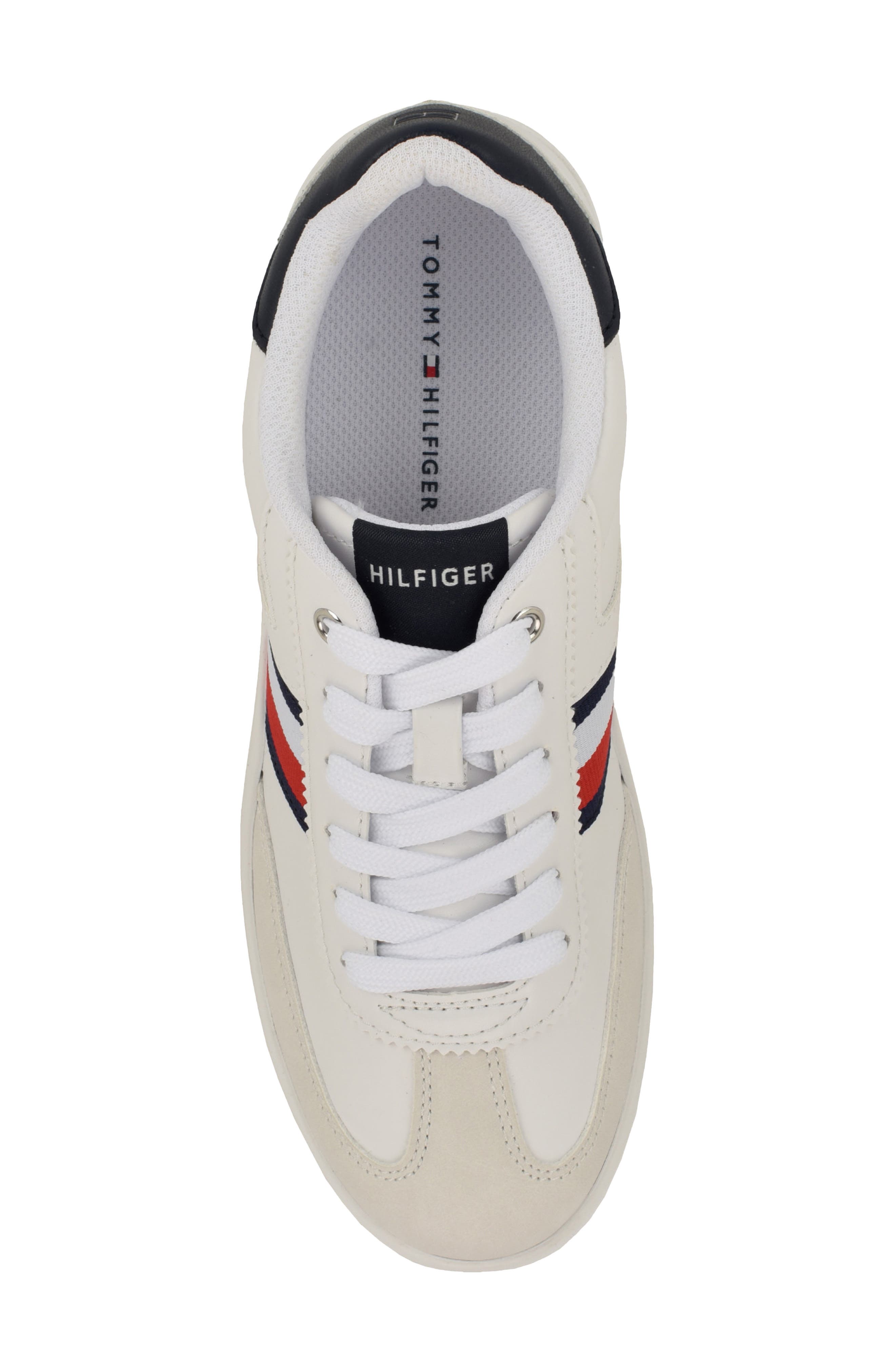 Madelin Sneaker, Alternate, color, WHITE/ GREY/ NAVY