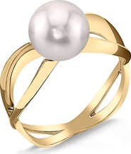 The Pearl Source Akoya Pearl Lana Ring