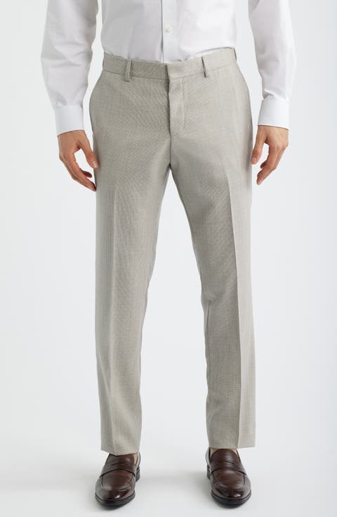 Genius Slim Fit Flat Front Dress Pants